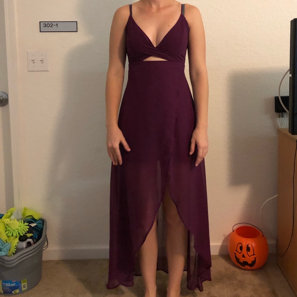 Charlotte Russe high-low dress